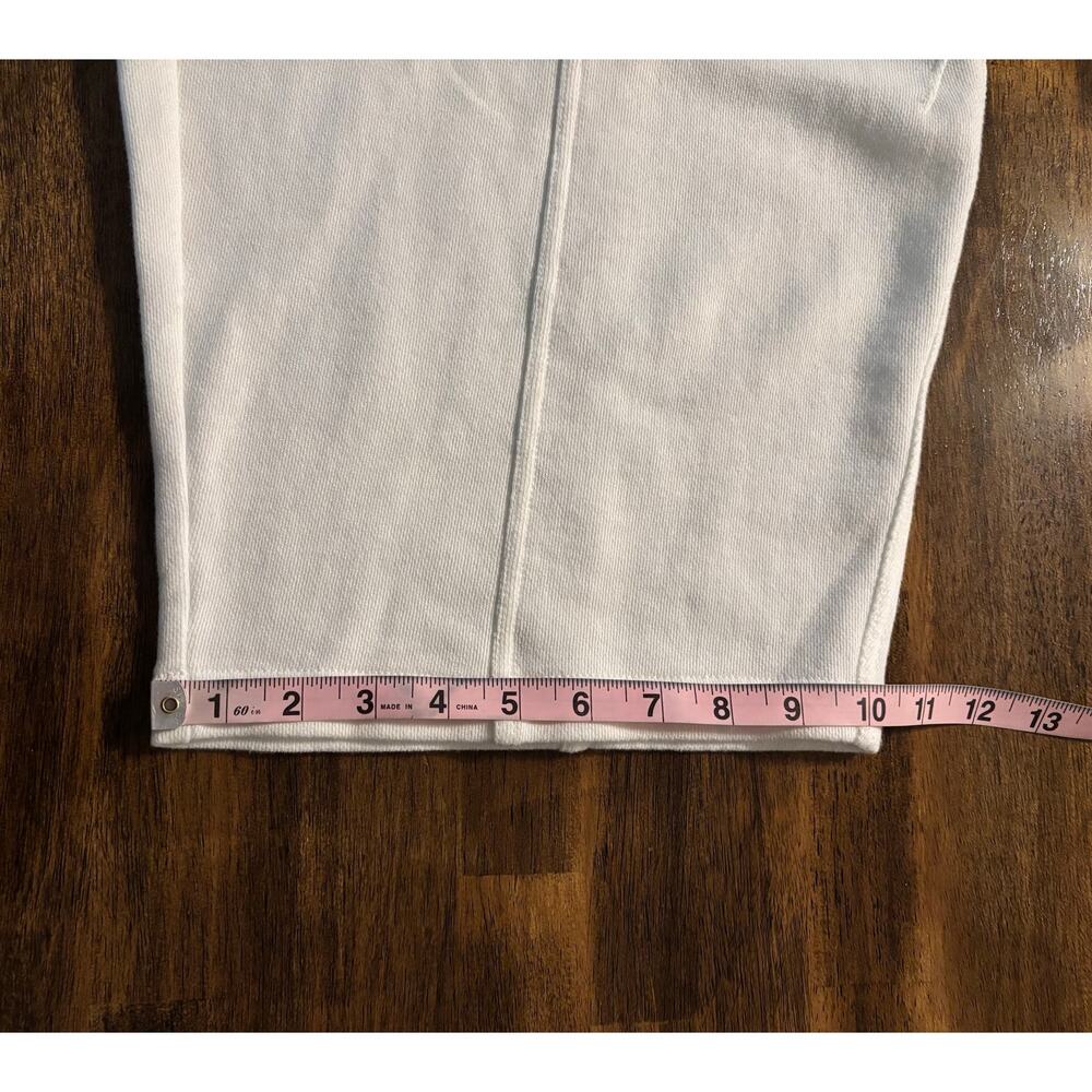 Aerie Women’s Large Barrel Sweatpants Fleece Pull On Elastic Waist Crop - Picture 8 of 8